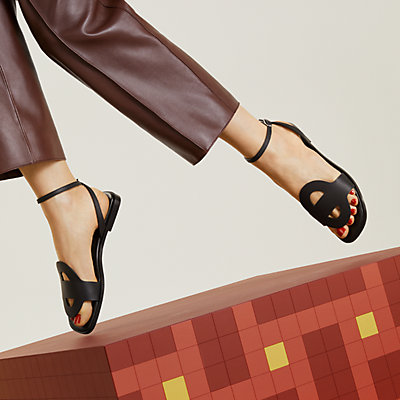 サンダル - ブラック - レディス シューズ | エルメス | Hermès サンダル - ブラック - レディス シューズ | エルメス | Hermès